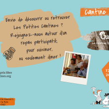 Les Petites Cantines chez Gaston's - Repas participatif de quartier 4 octobre 2024