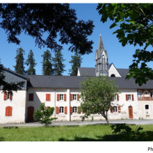 Vue des bâtiments du Carmel de Pau