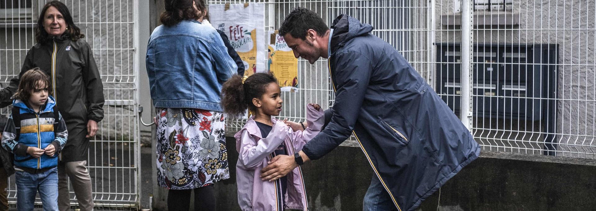 Sortie d'école avec les enfants