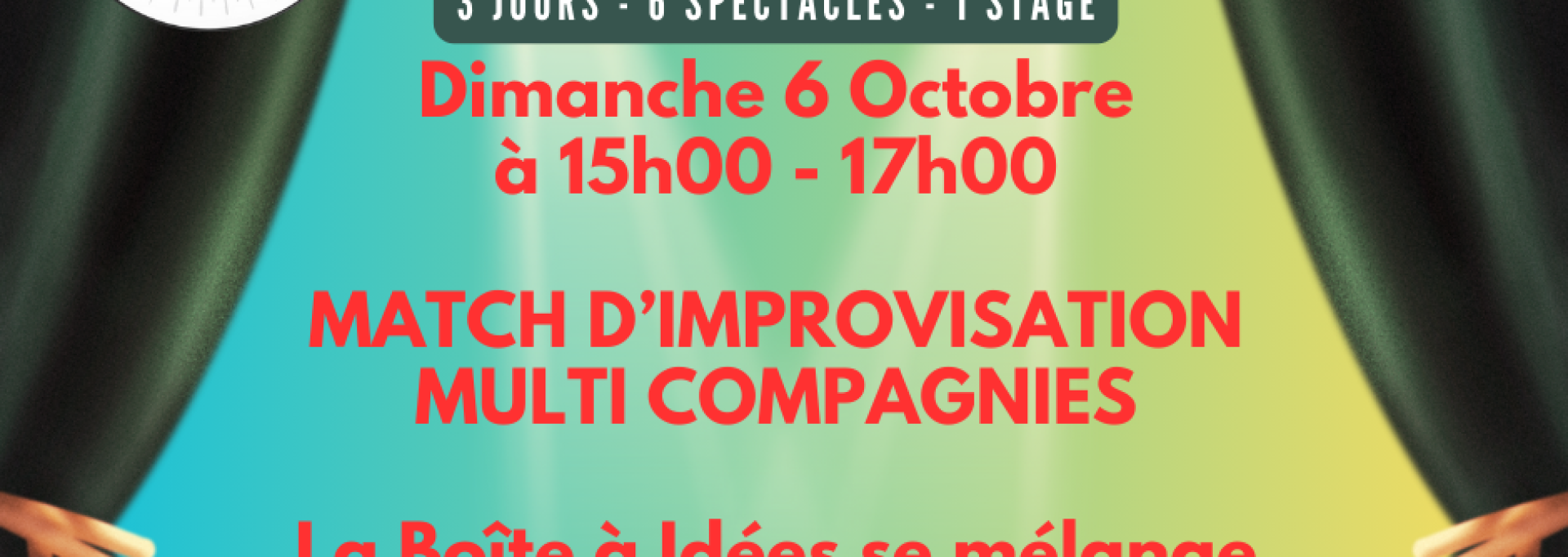 Festival Boulevard de l'Impro - Match d'Improvisation multi-compagnies