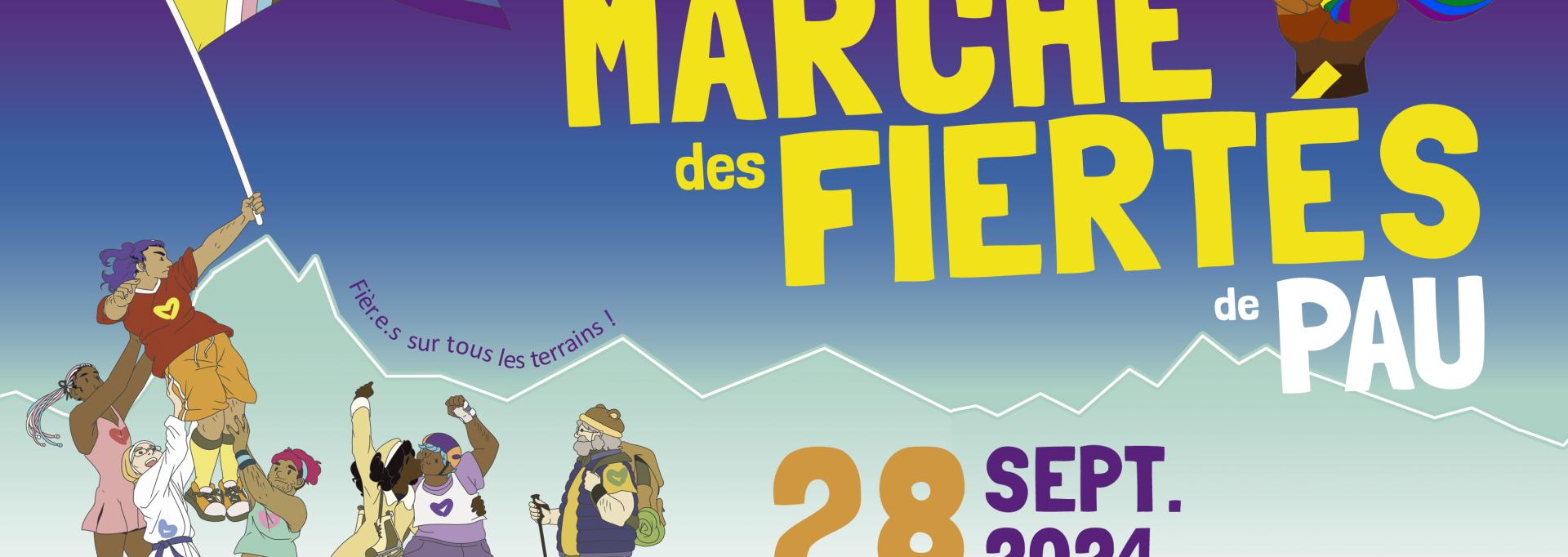 Marche des Fiertés LGBT+ Pau