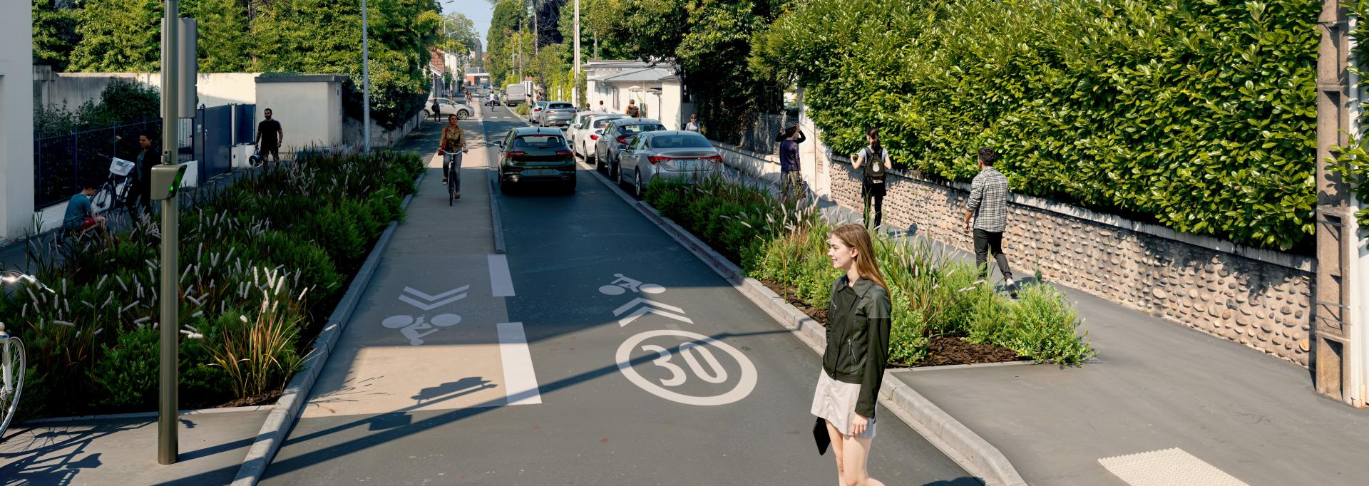 Requalification de l’avenue du Château d’Este