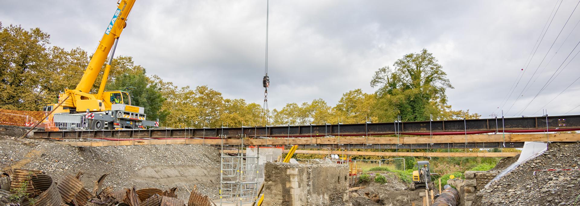 Des travaux jusqu'en novembre avenue du Vert Galant à Lescar