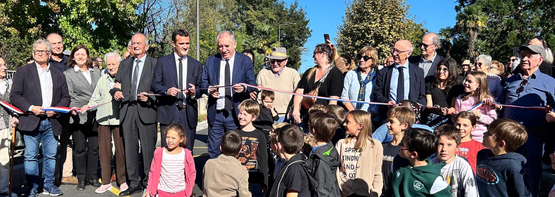 Inauguration de l'Avenue Péboué 