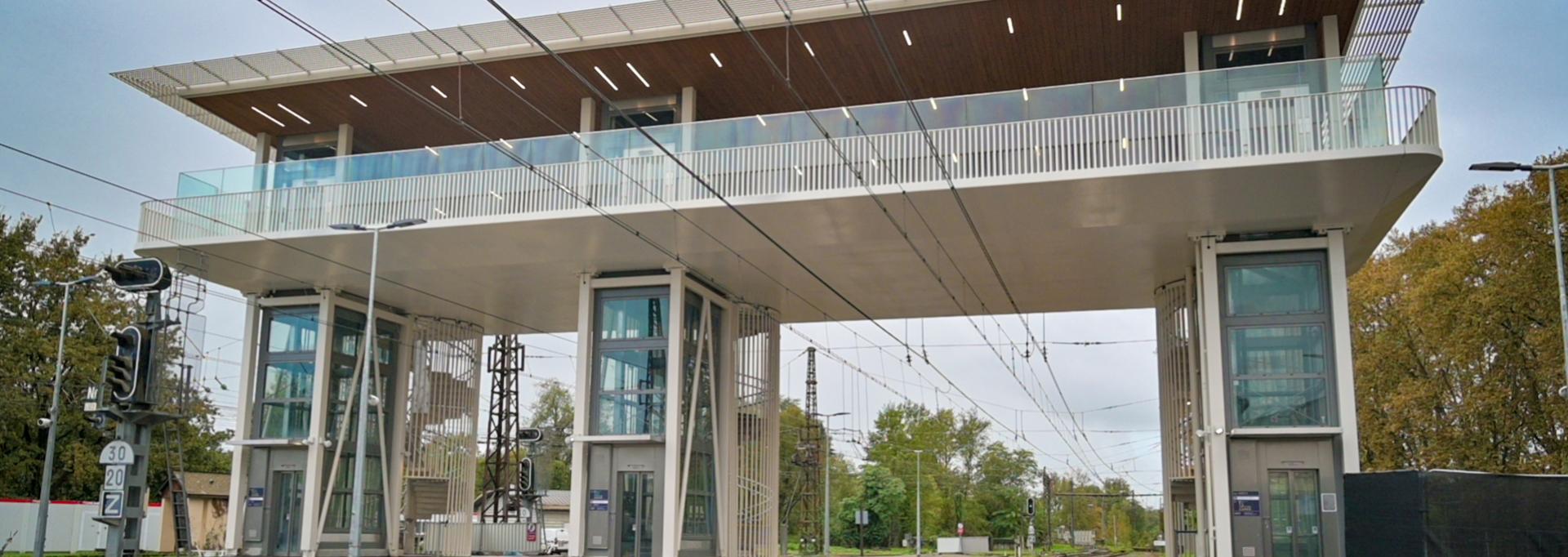 La passerelle de la Gare de Pau