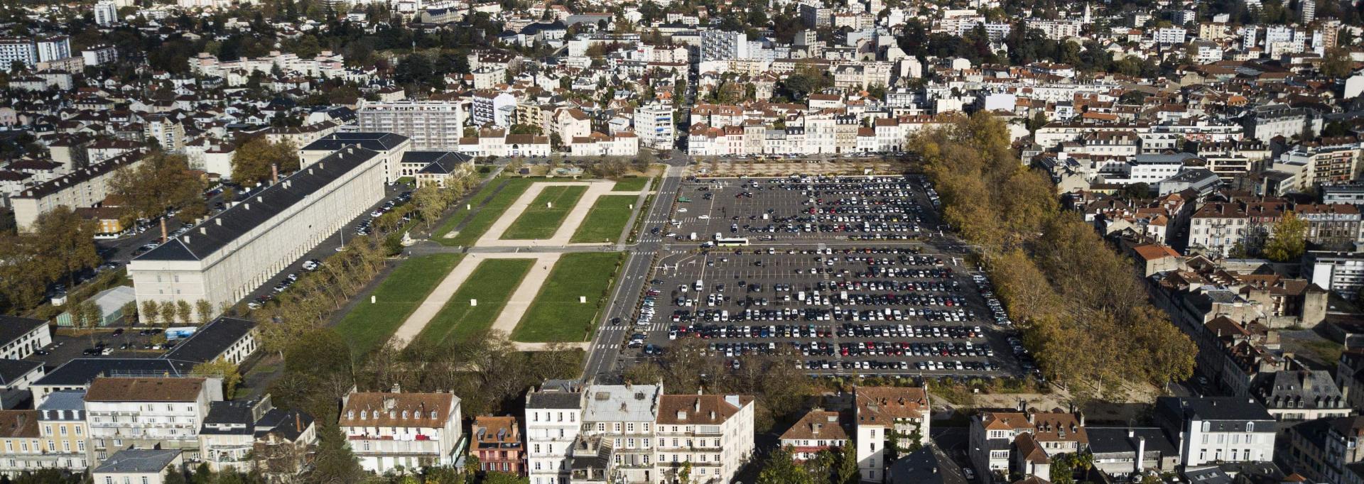 Pau vue du ciel