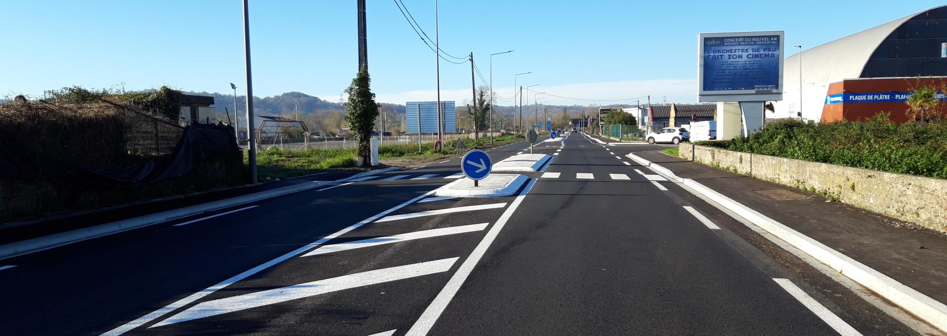 Réouverture avenue du vert galant