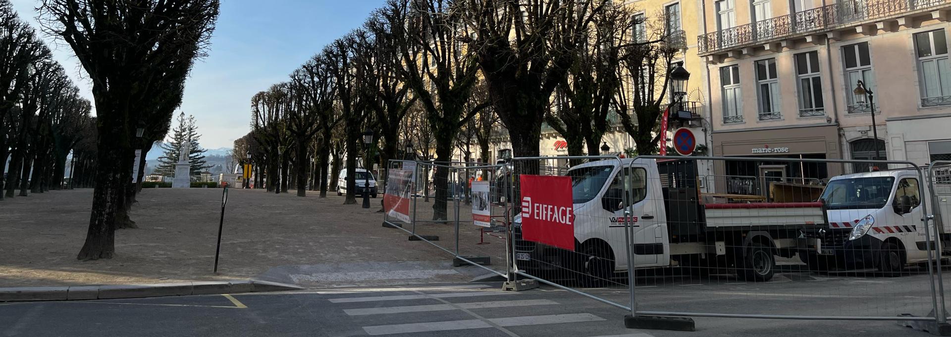 La restauration de la place Royale et de la rue Henri IV a débuté