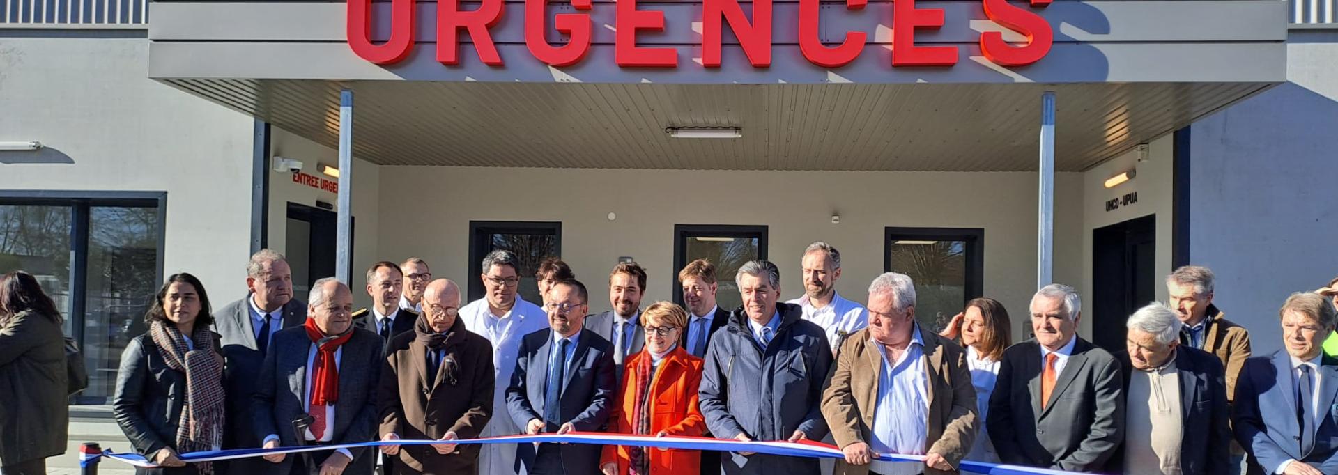 Inauguration des nouvelles Urgences Adultes