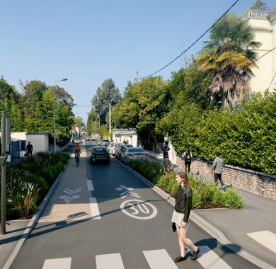 Requalification de l’avenue du Château d’Este