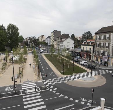 Modification des feux du carrefour Alsace-Lorraine/Dufau/Carnot