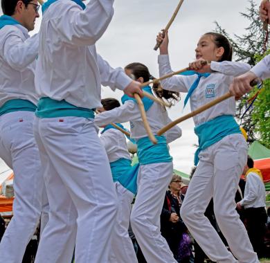 Ateliers de danses de bâtons avec les Danzantes de Sabiñánigo