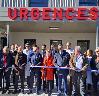 Inauguration des nouvelles Urgences Adultes