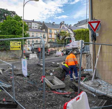 Les travaux qui perturbent la circulation