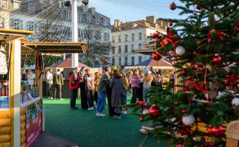 Le marché de Noël de la place Clemenceau