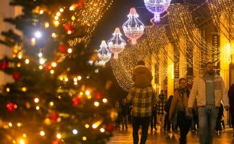 Promenade des Pyrénées illuminations de Noël