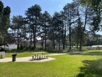 Le jardin multigénérationnel sur le site Plein Ciel 