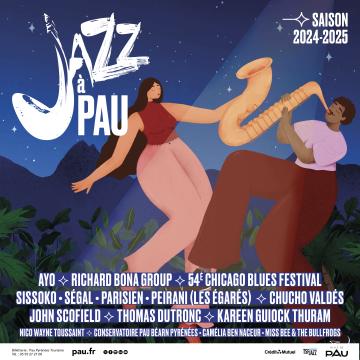 Saison jazz à Pau 2024-2025