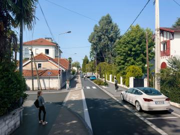 Perspective : requalification de l’avenue du Château d’Este 