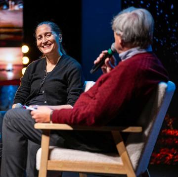 Cynthia Fleury lors des Idées mènent le Monde