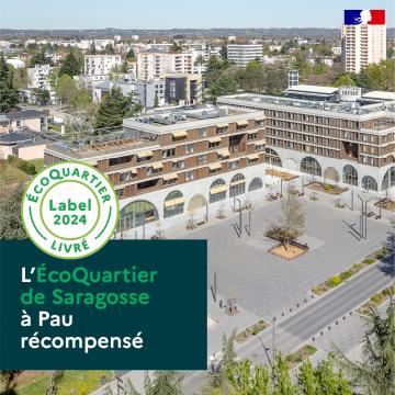 Victoires du Paysage  la Ville de Pau récompensée d’une médaille d’argent 