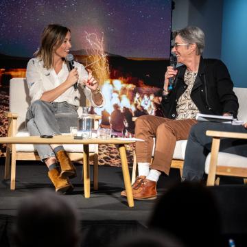 Isabelle Ithurburu & Gisèle Montaut aux Idées mènent le Monde