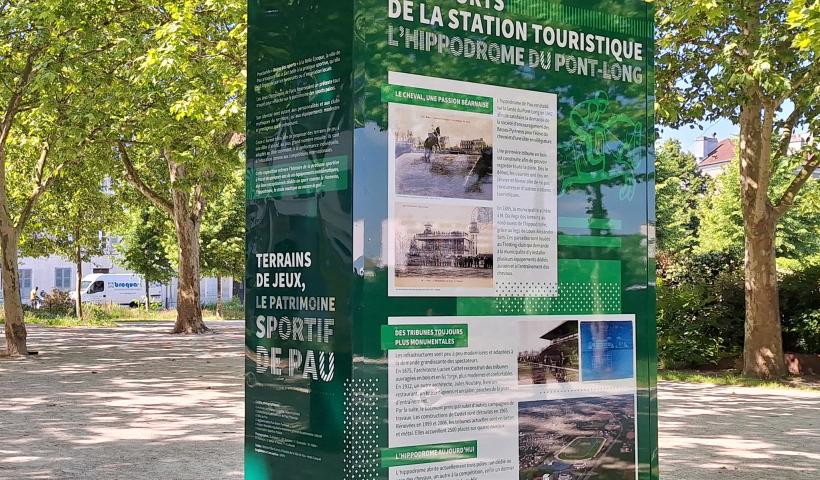 Exposition urbaine « Terrains de jeux, le patrimoine sportif de Pau »  