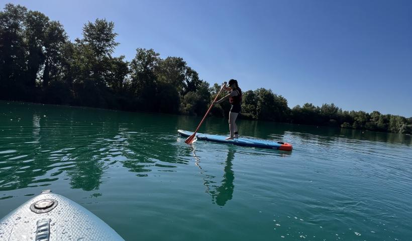 Location paddle au lac d'Aressy tout l'été
