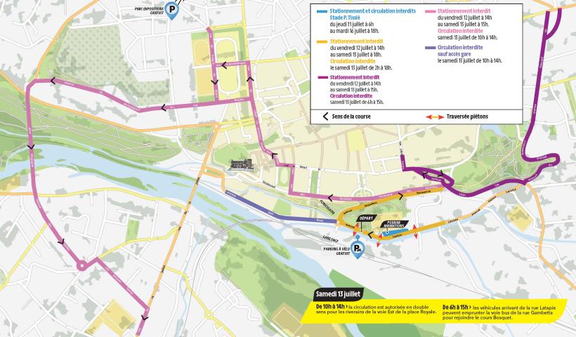 Tour de France : étape 13 - départ de Pau
