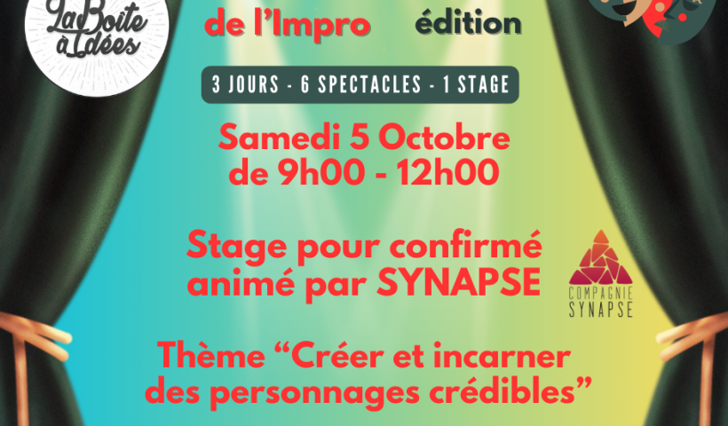 Festival Boulevard de l'Impro - Stage d'impro