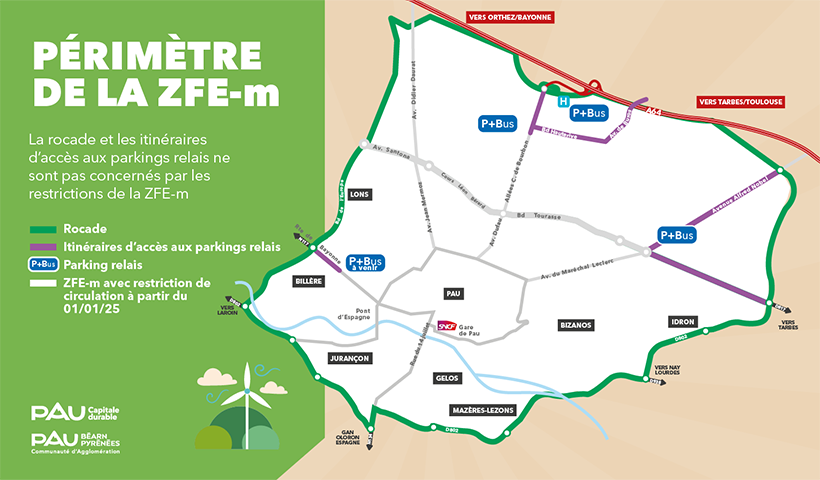 L’Agglo met en place une Zone à Faibles Emissions mobilité dès le 1er janvier 2025