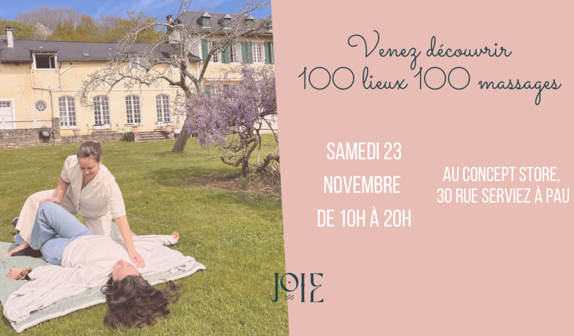 Venez découvrir 100 lieux 100 massages en Béarn