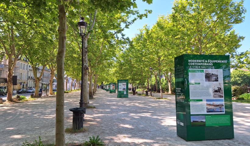 Exposition urbaine « Terrains de jeux, le patrimoine sportif de Pau »