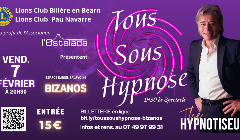 Tous sous Hypnose 7/02 Espace Balavoine