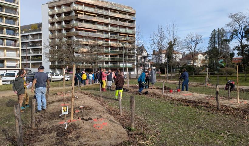 Verger public du Parc Beaumont